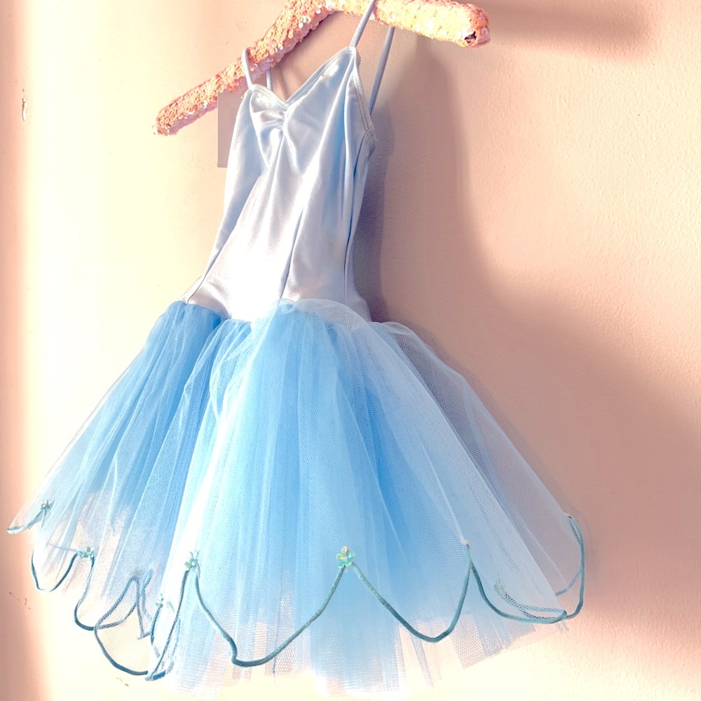 Blue Petals Tutu